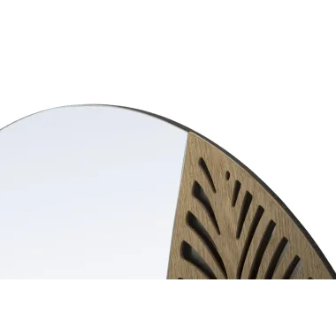 Lustro ścienne LEAFFY 60x1,5 cm (wymiar lustra 39x60 cm)